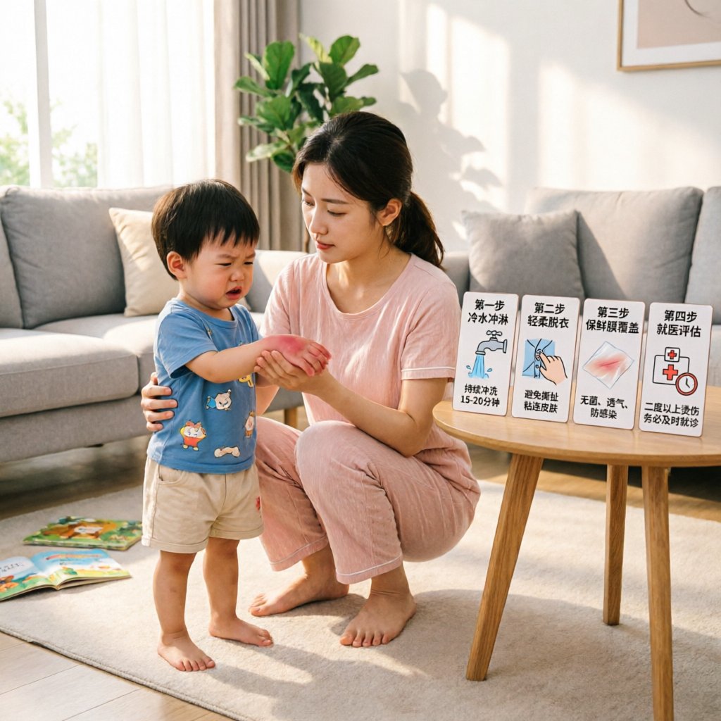 烫伤后第一时间该怎么处理？记住这4步能最大限度减轻伤害