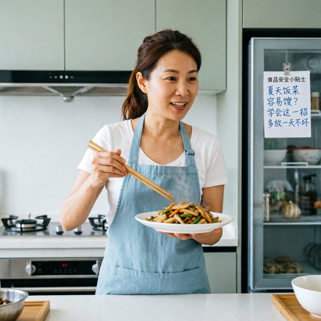 夏天饭菜容易馊？学会这一招多放一天不坏
