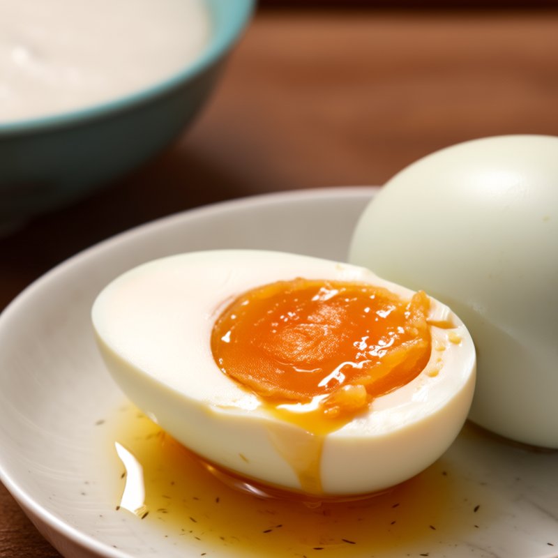 流油咸鸭蛋成品