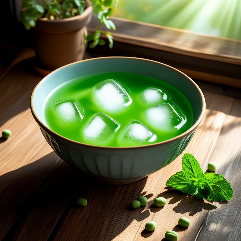 绿豆汤成品