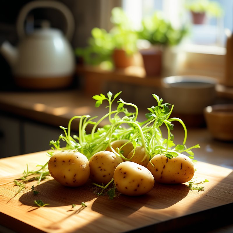 土豆苹果保存法