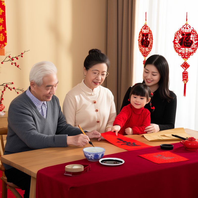 春联贴歪掉色？记住这3点贴得又正又牢