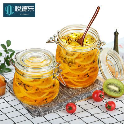 买密封罐玻璃瓶带盖家用食品储物罐腌制瓶子泡菜柠檬百香果蜂蜜罐子前先看这篇，能省不少冤枉钱