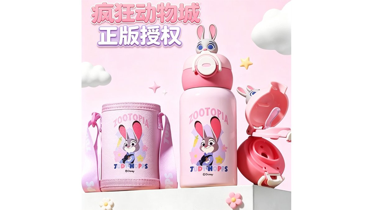 便宜的vs贵的疯狂动物城正版联名！！儿童保温杯，差距到底在哪